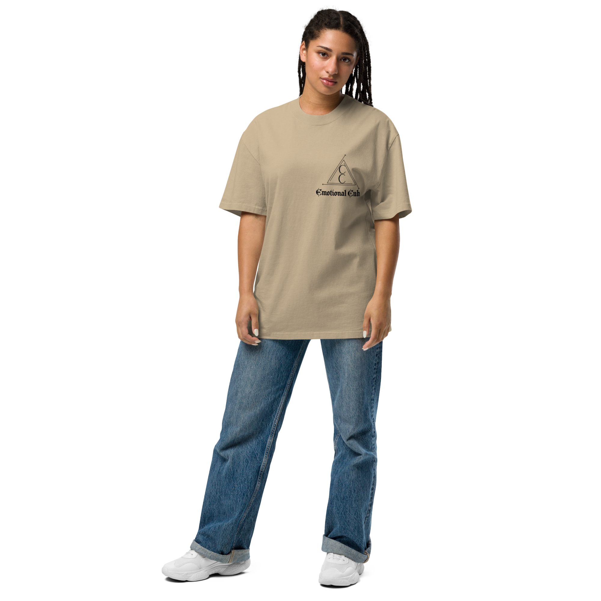 Bust Down Your Soul Oversized faded t-shirt
