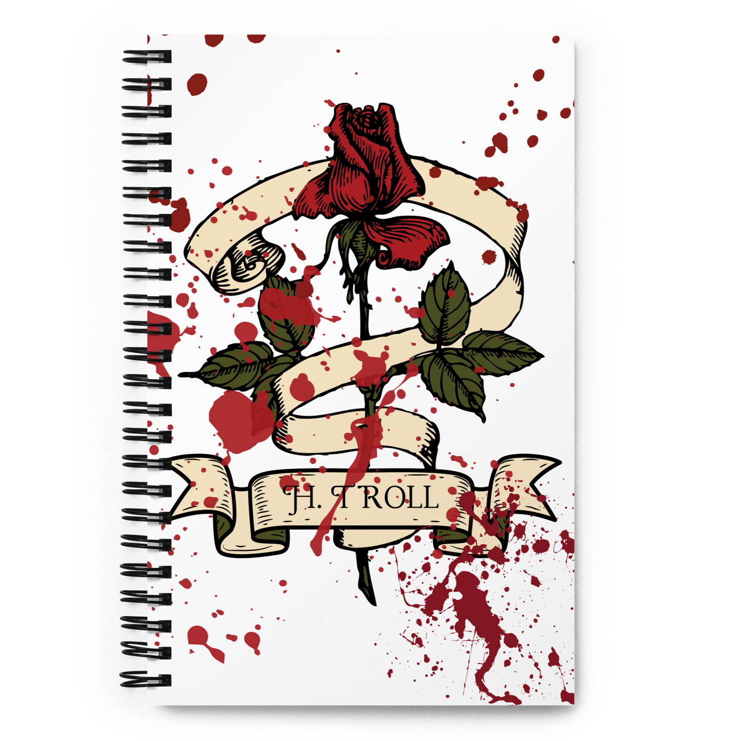 H. WOOD Spiral Notebook