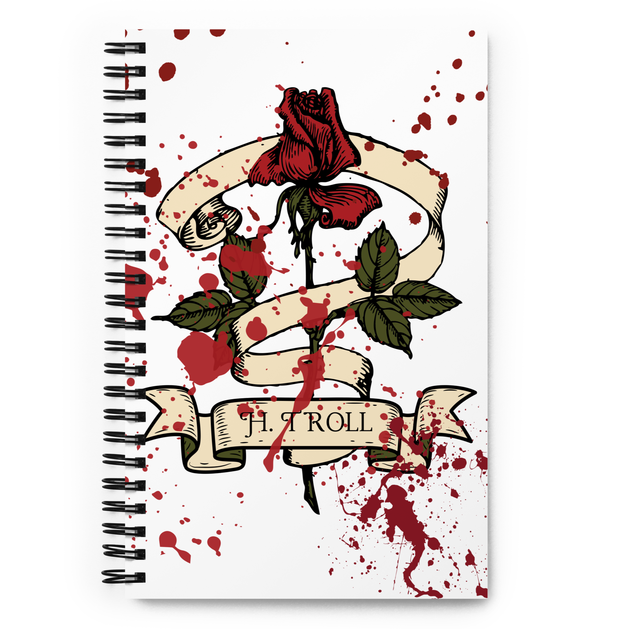 H. WOOD Spiral Notebook