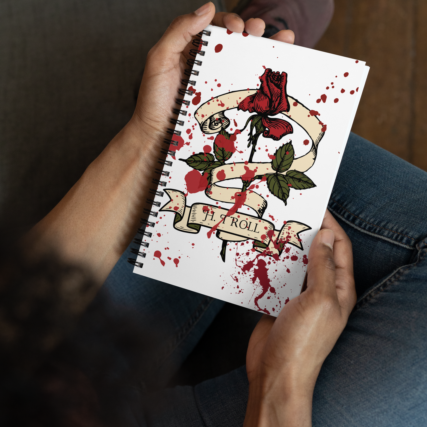 H. WOOD Spiral Notebook