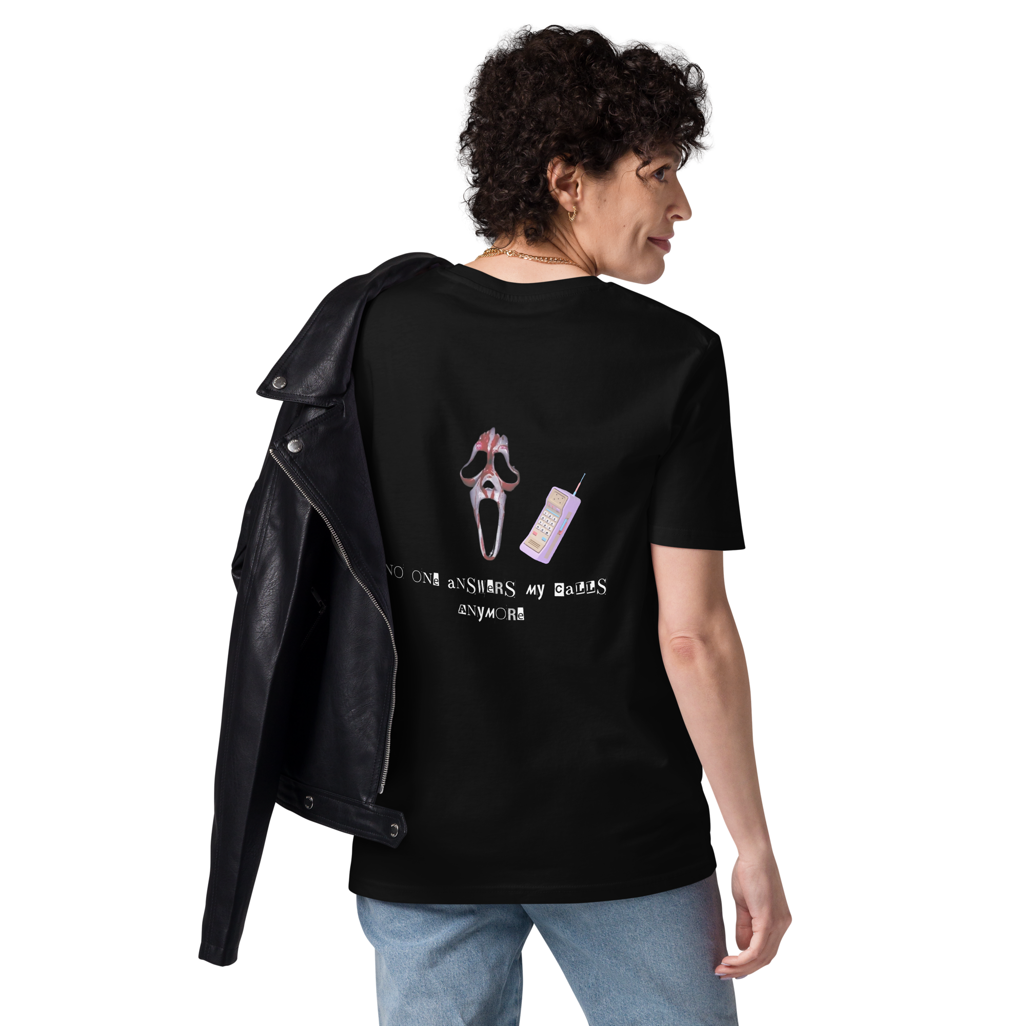 No One Answers Anymore Organic Cotton T-shirt