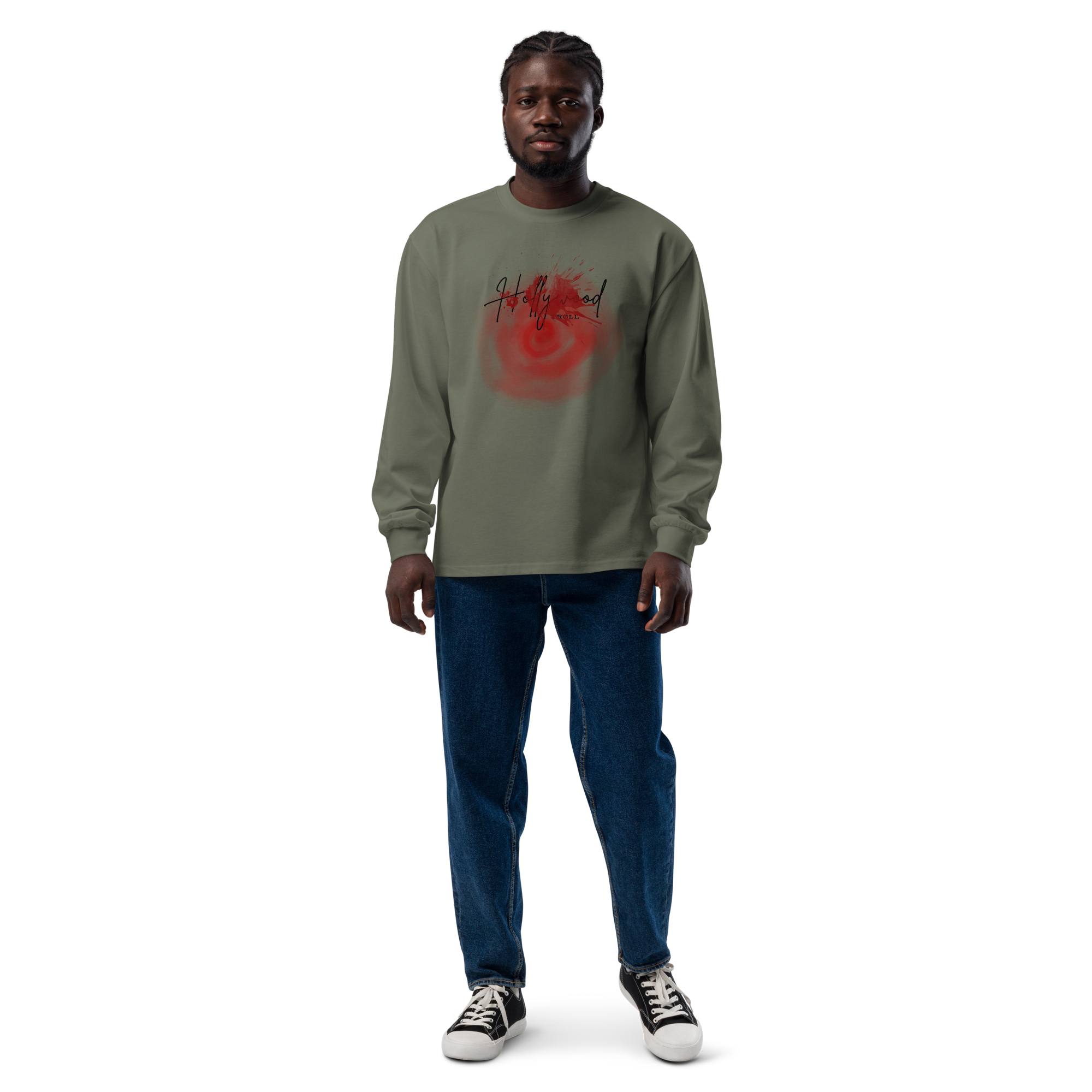 Hollywood Troll (Soft Rose) Premium Heavyweight Long Sleeve