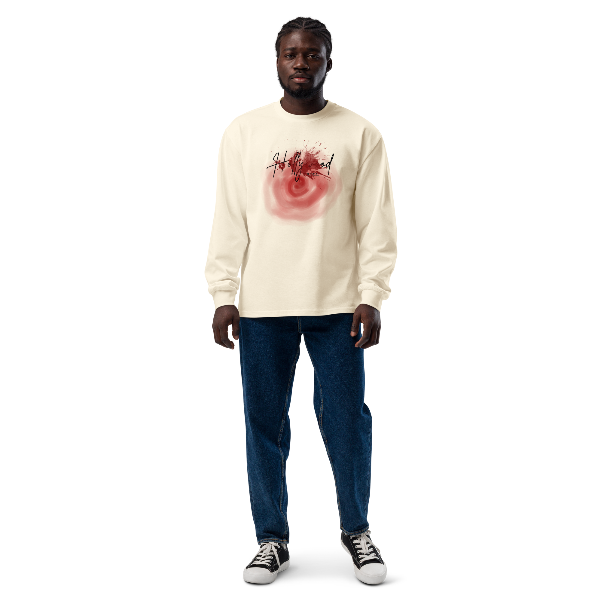 Hollywood Troll (Soft Rose) Premium Heavyweight Long Sleeve