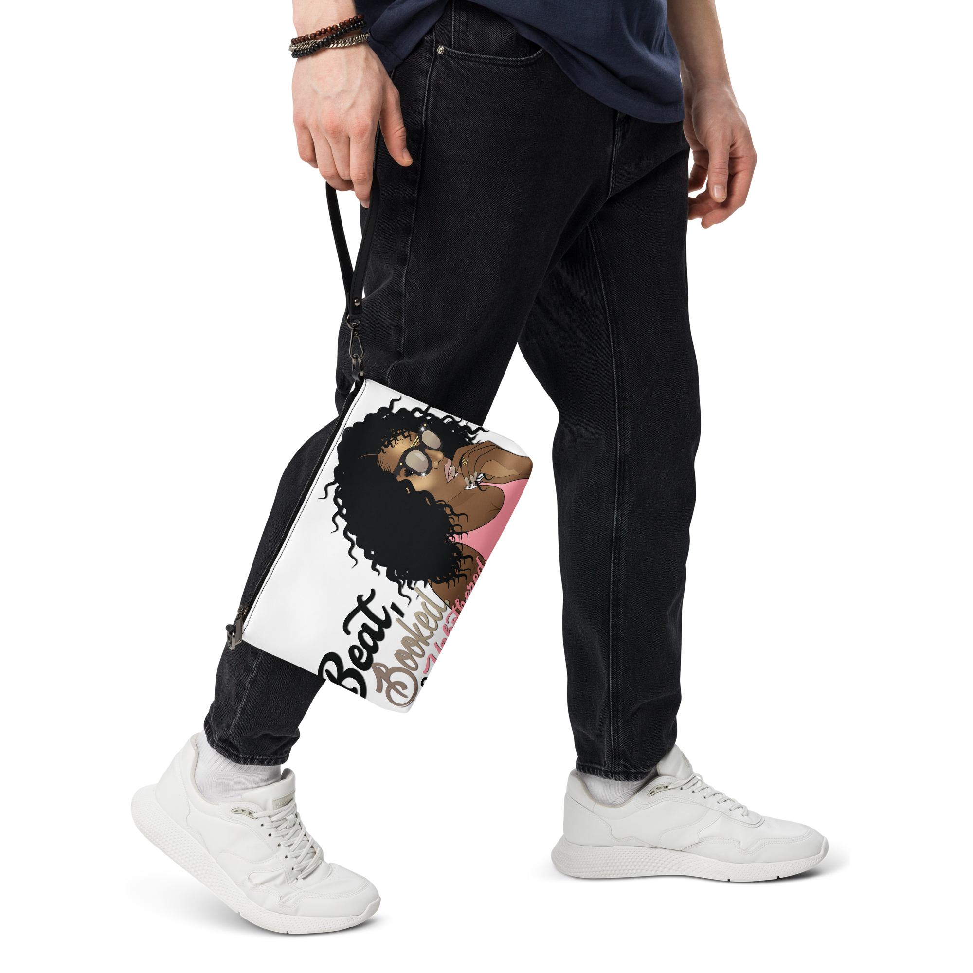 Beat, Booked, & Unbothered Crossbody bag