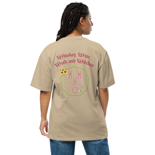 4W POD Oversized faded t-shirt
