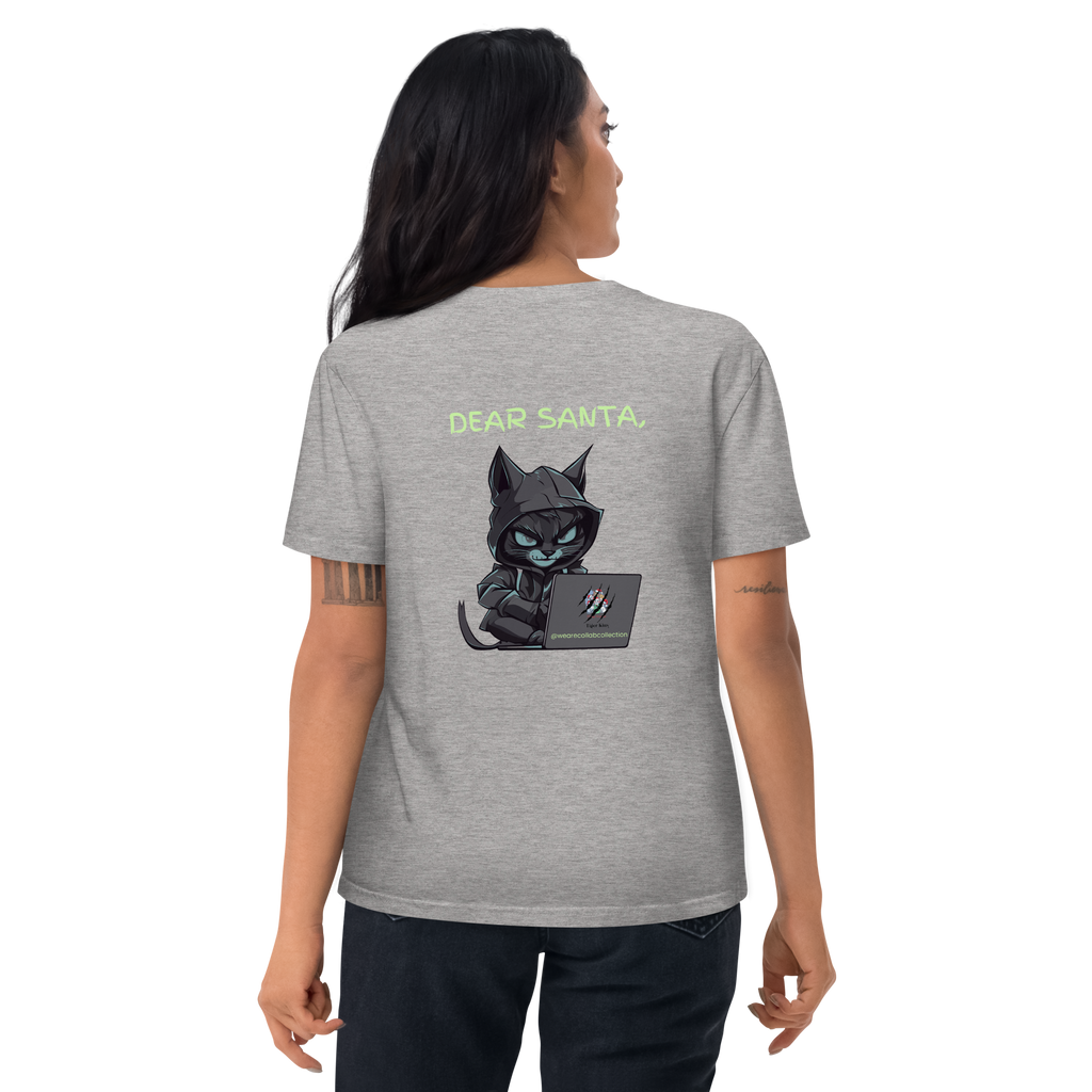 Dear Santa, T.Kitty Organic Cotton T-shirt