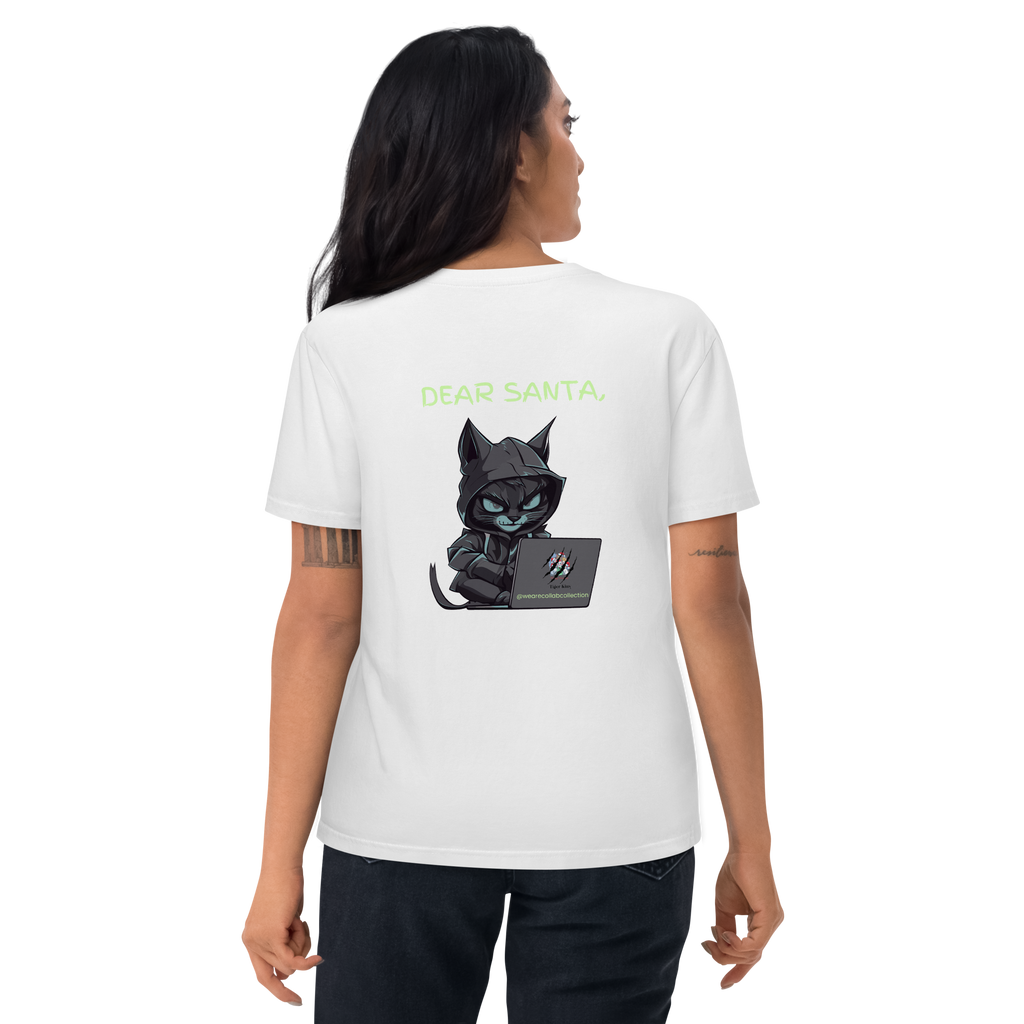 Dear Santa, T.Kitty Organic Cotton T-shirt