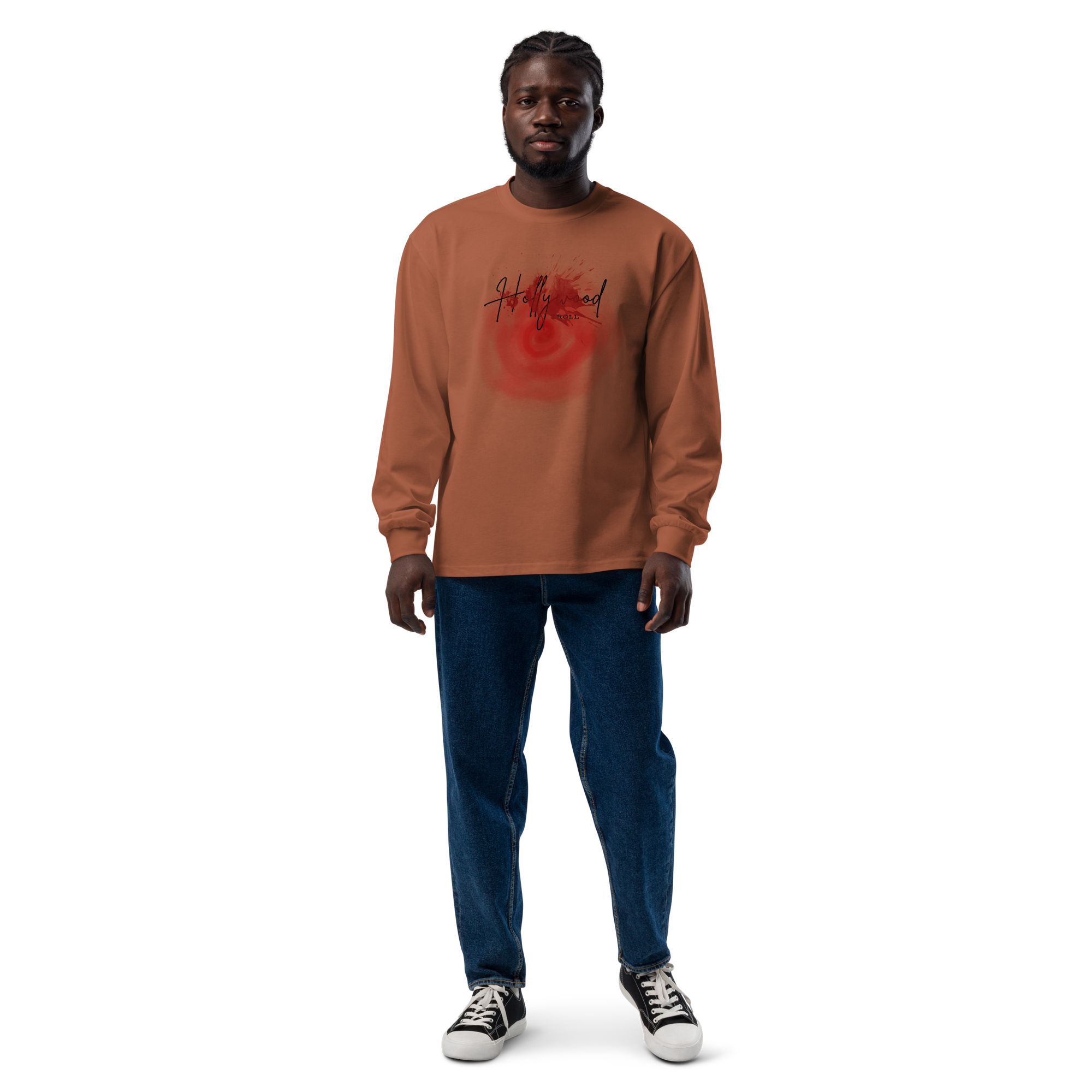Hollywood Troll (Soft Rose) Premium Heavyweight Long Sleeve