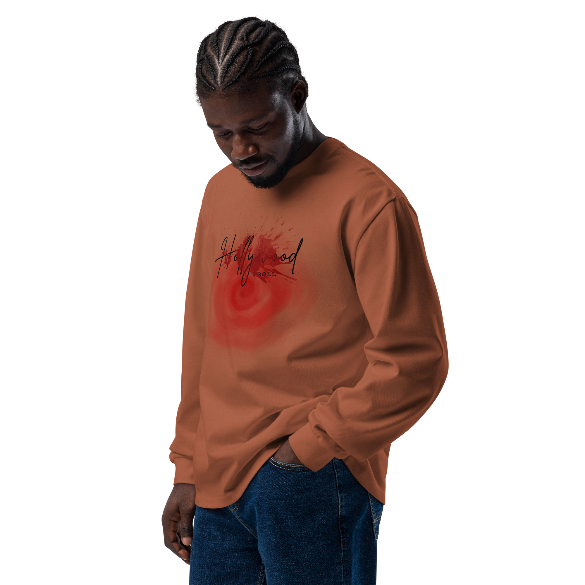 Hollywood Troll (Soft Rose) Premium Heavyweight Long Sleeve
