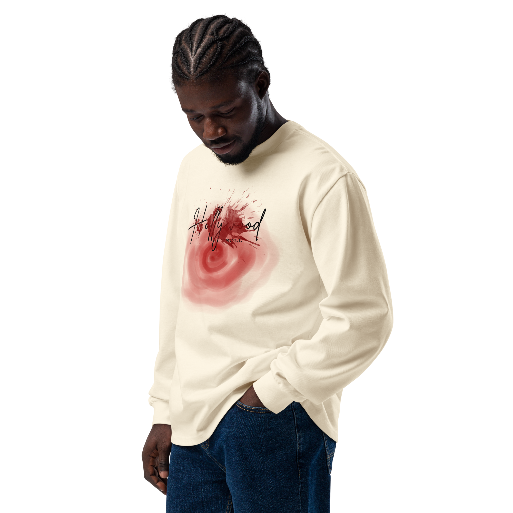 Hollywood Troll (Soft Rose) Premium Heavyweight Long Sleeve