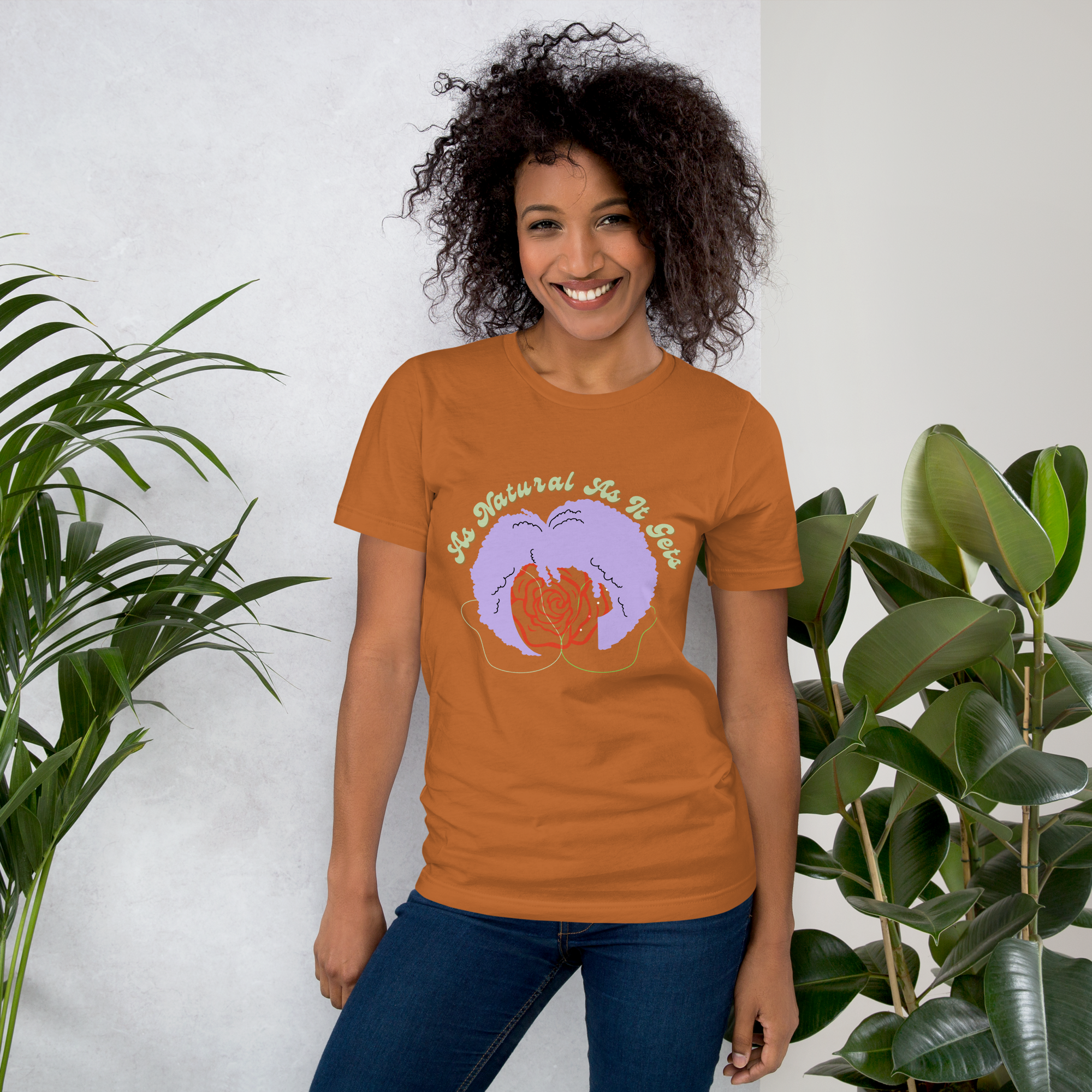 As Natural As It Gets Unisex t-shirt